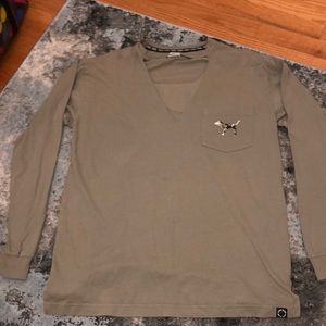 Pink long sleeve Shirt size small